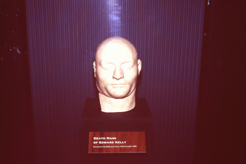  Ned Kelly's death mask