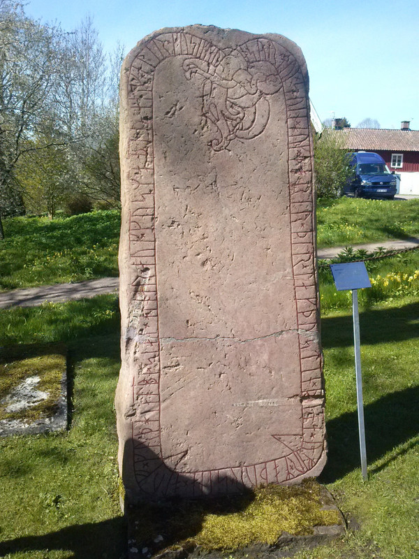 Runestone in Husaby