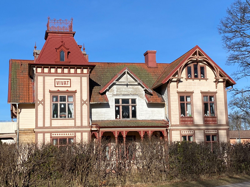 Wooden house in Hjo