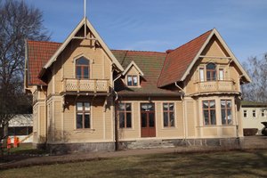 Wooden house in Hjo