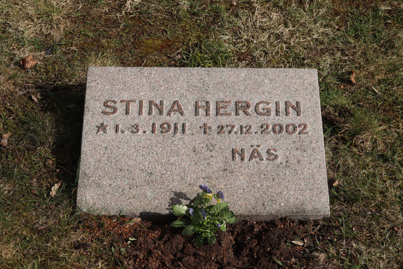 Astrid Lindgren's sister's grave