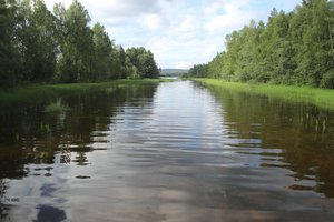 Indalsälven river delta
