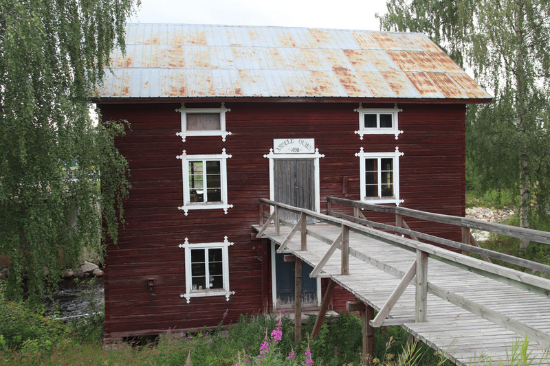 Watermill in Åmsele 