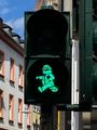 Ampelmann/pedestrian signal in Trier