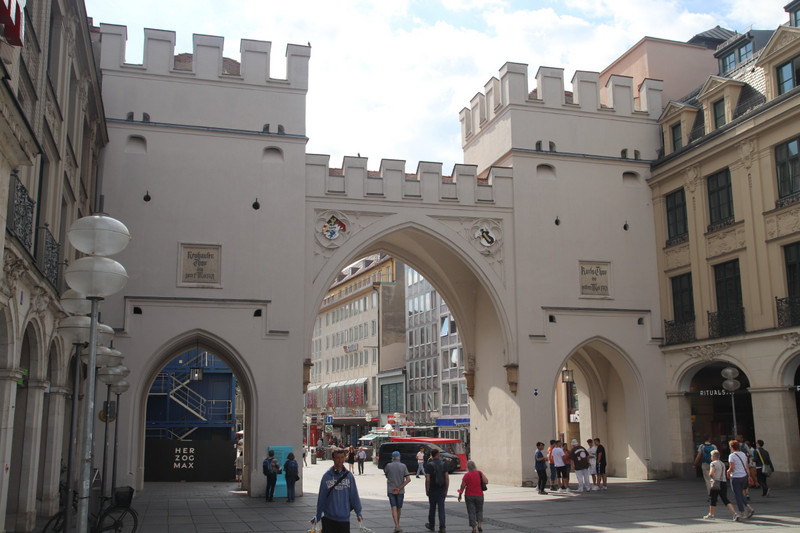 Munich historical city centre