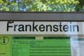 Frankenstein tram station