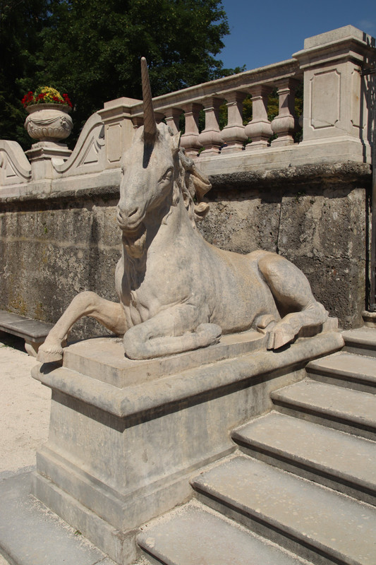 Sculpture in Mirabell palace garden 