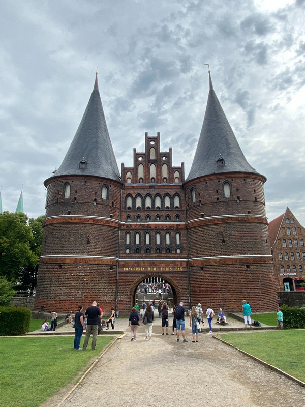 City gate in Lübeck