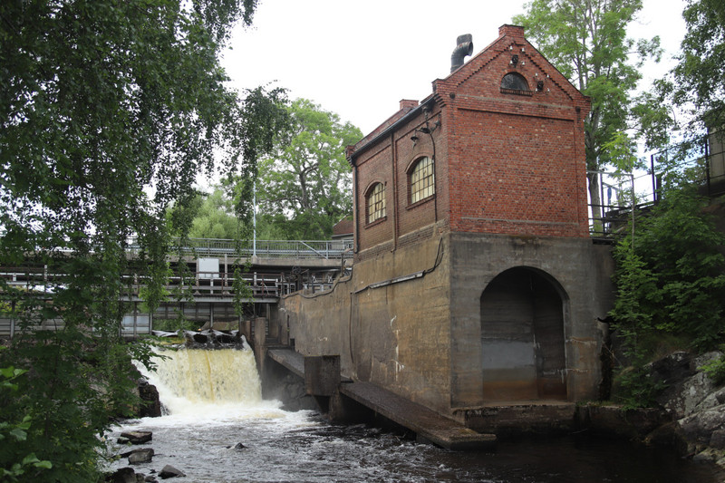 Töcksfors hydro power station