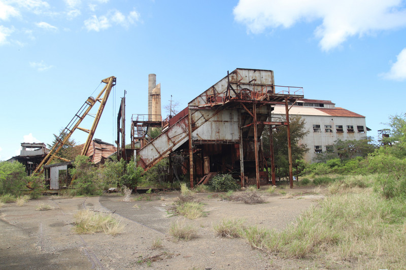 Defunct sugar cane factory
