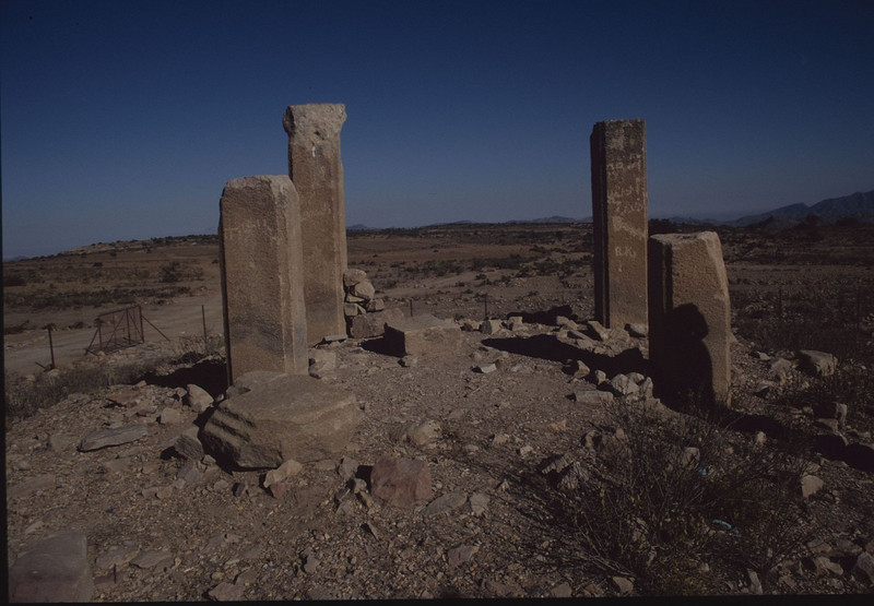 Pillars at Qohaito 