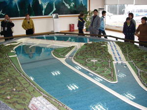 Model of the Three Gorges Dam