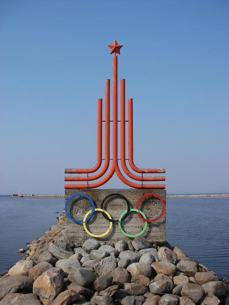 The Logo of the Olympic Games in 1980