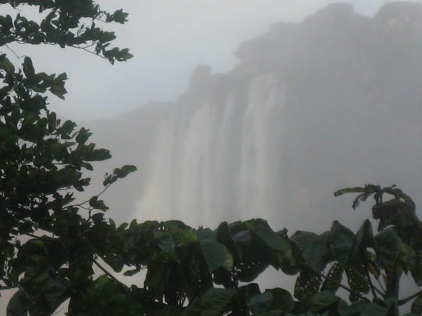 The Angel Falls after heavy rains