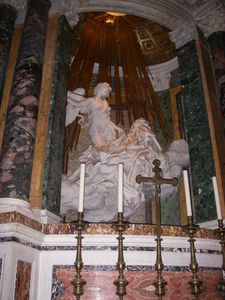 Ecstasy of St Theresa by Bernini
