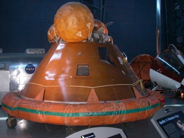 Floating devices from the Apollo 11 mission