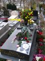 Edith Piaf's grave 