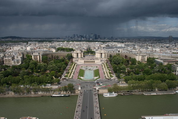 View from the Eiffel Tower