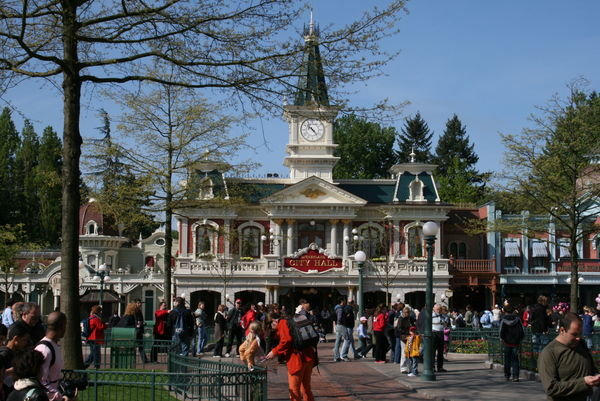 Main Square at Euro Disney
