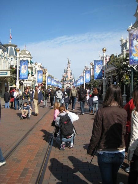 Main Street at Euro Disney