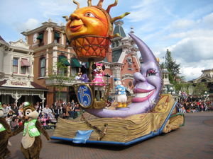 Parade at Euro Disney