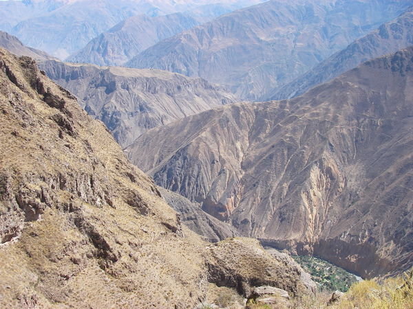 View of Colca Canyon