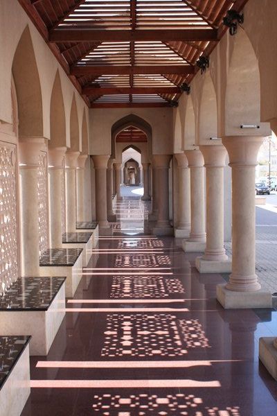 Corridor in Muscat
