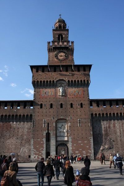 Castello Sforzesco or Sforza Castle