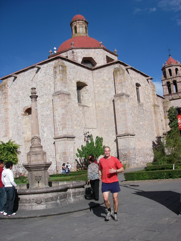 Running in Morelia, Mexico
