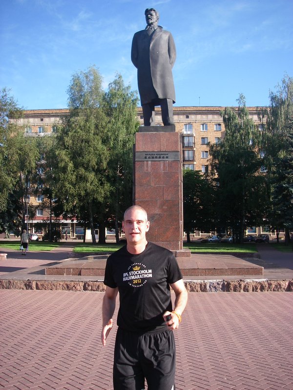 Running in Minsk, Belarus