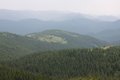 Hike in the Carpathian Mountains 