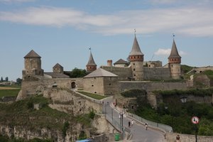 The fortress in Kamianets-Podilskyi 