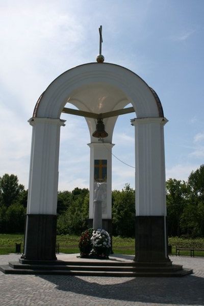 Monument over Battle of Poltava