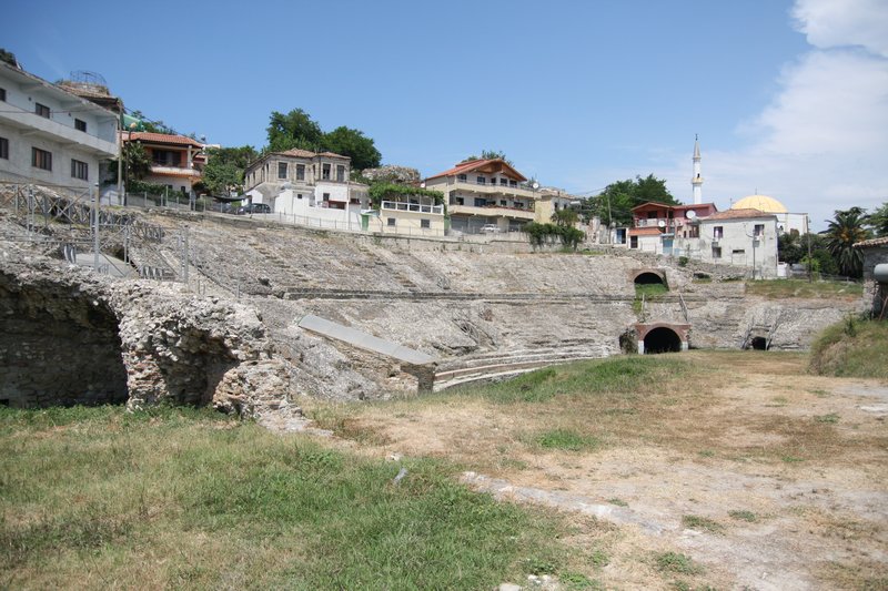 Amphitheatre in Durresi