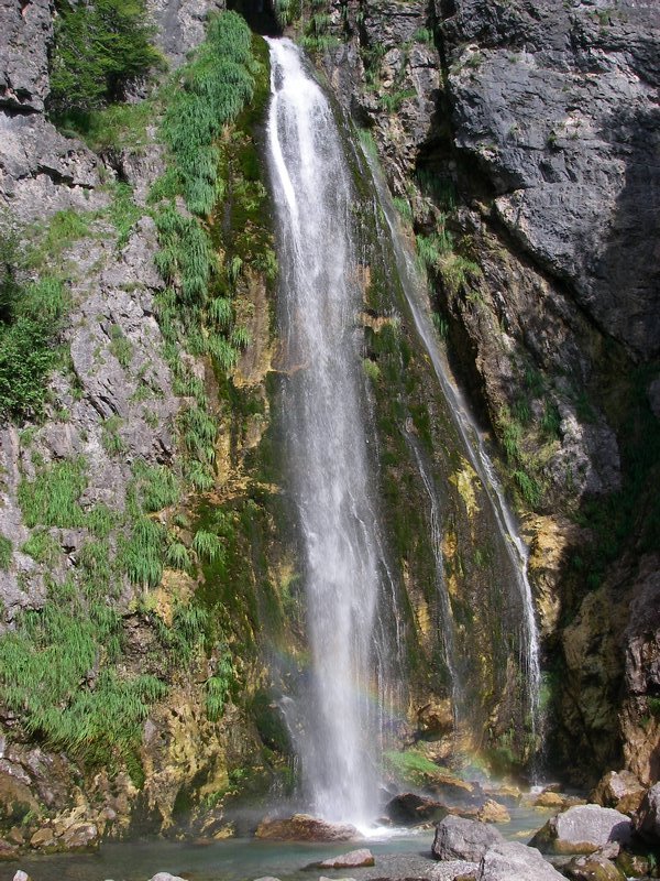 Waterfall in Thethi