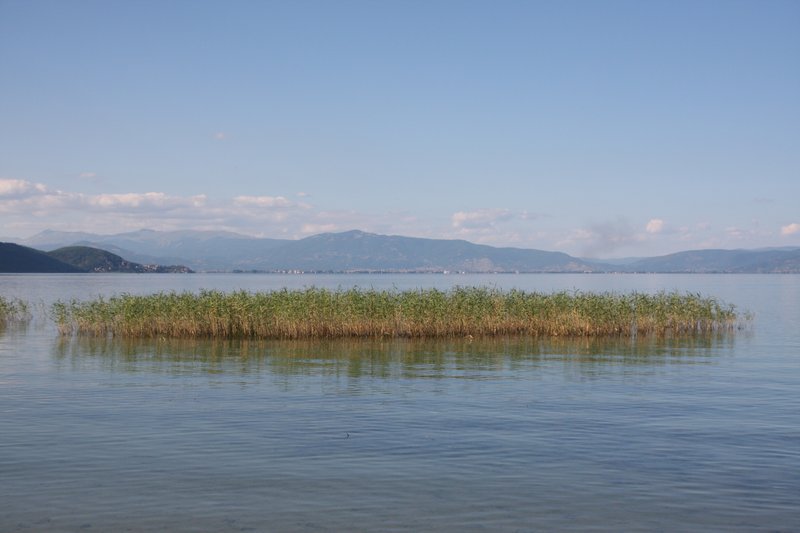 View over Lake Ohrid