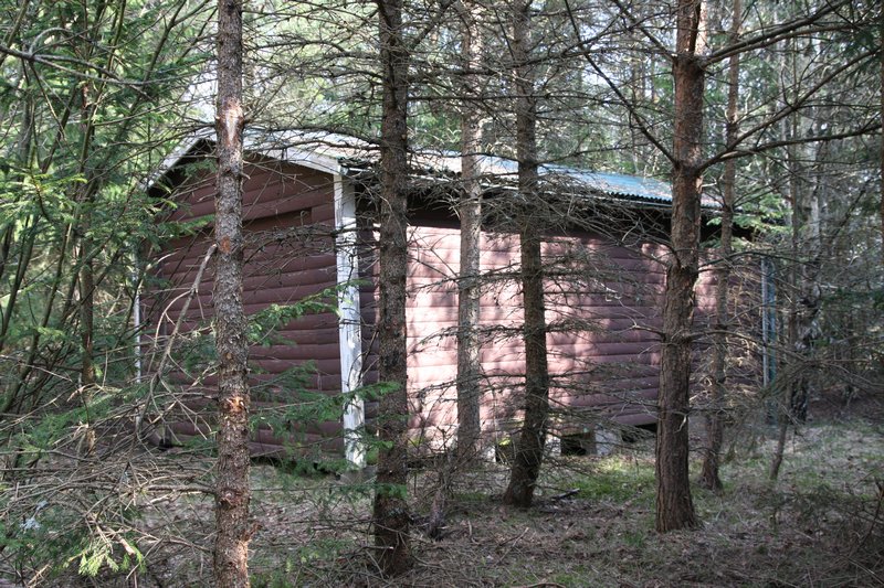 A hidden shed