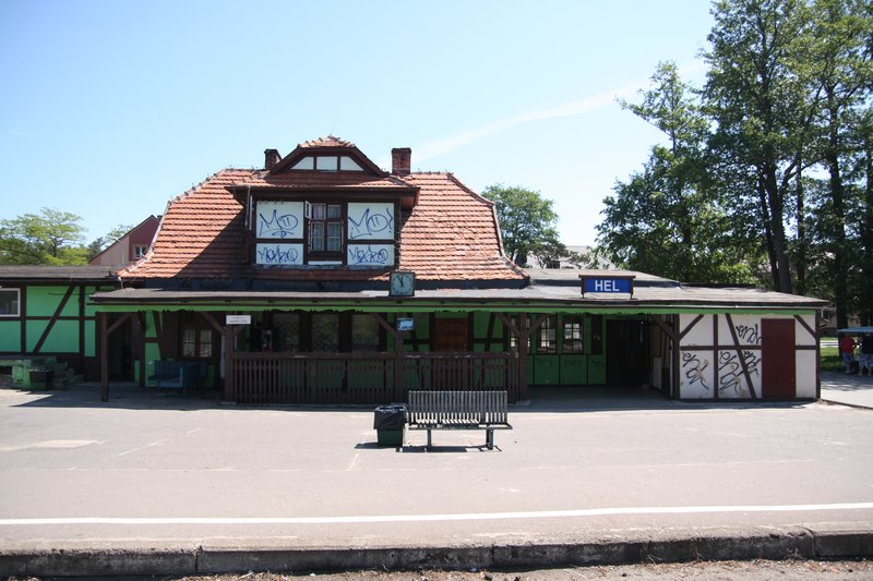 Hel railway station 
