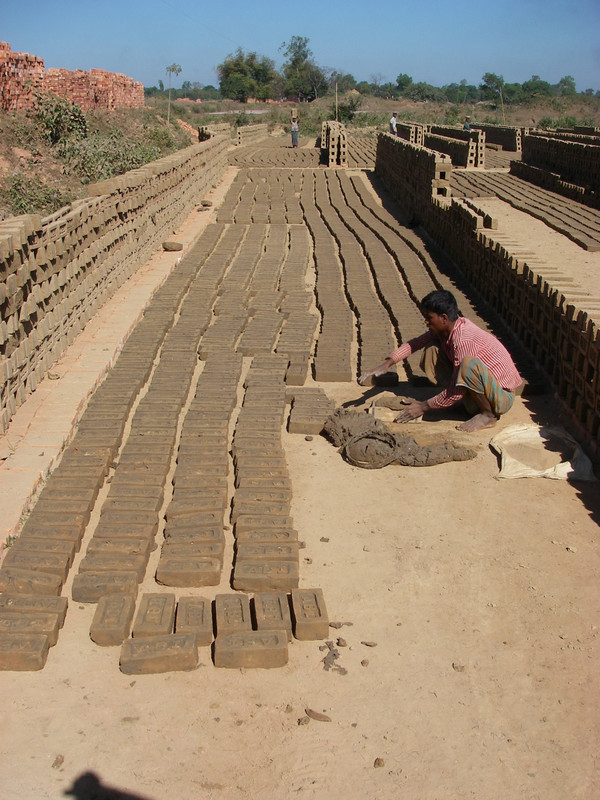 Brick making 