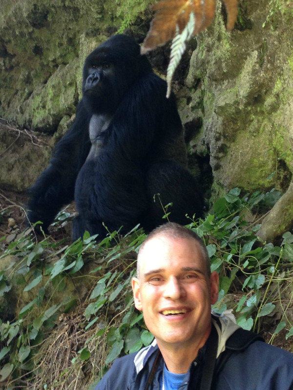 Ake and the silverback
