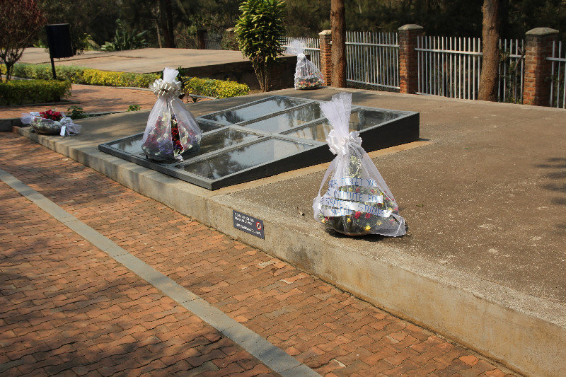 The Nyanza Genocide Memorial in Kigali 