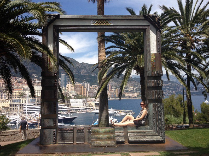 View over Monaco Harbour