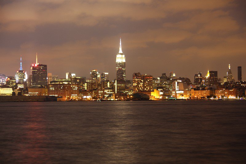 Empire State Building as seen from Hoboken