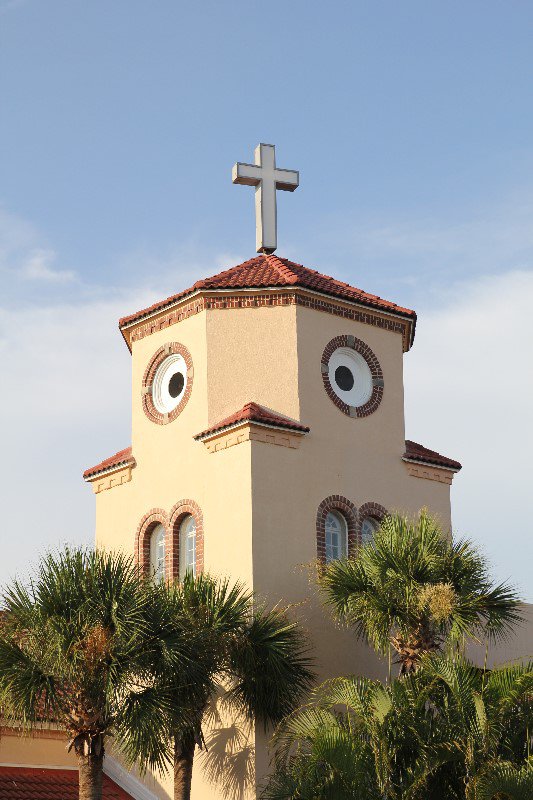 Church looking like a chicken