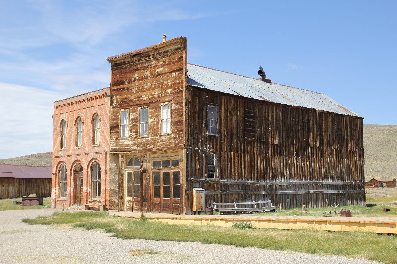 A former saloon and one hotel