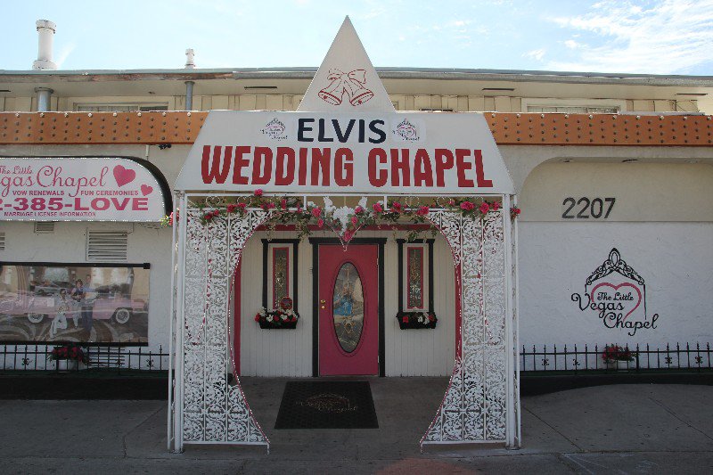 Elvis wedding chapel