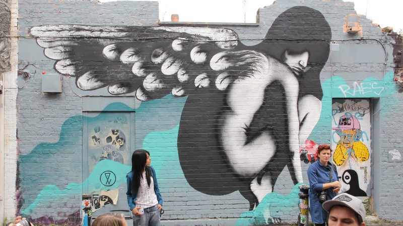 Street art is not the same as graffiti