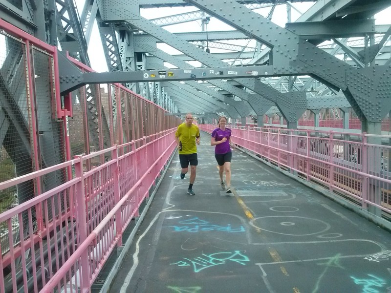 Running in New York City, USA