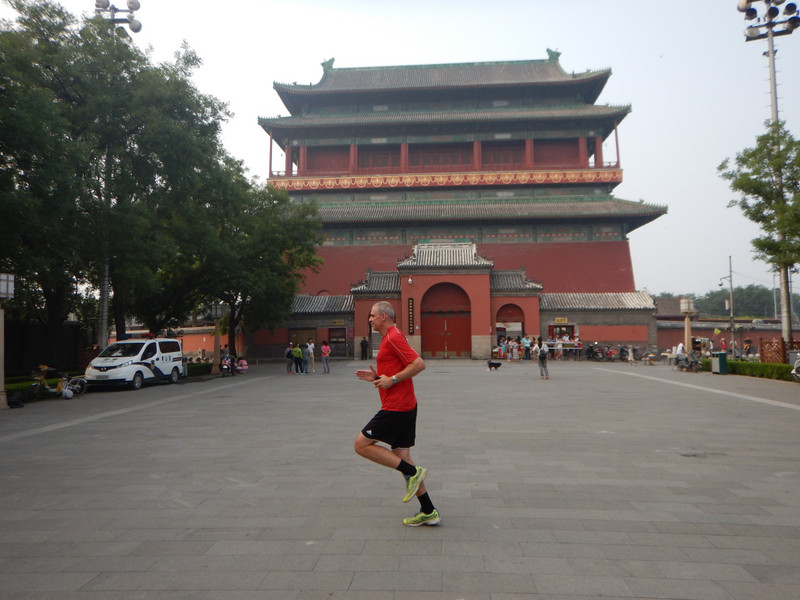 Running in Beijing, China