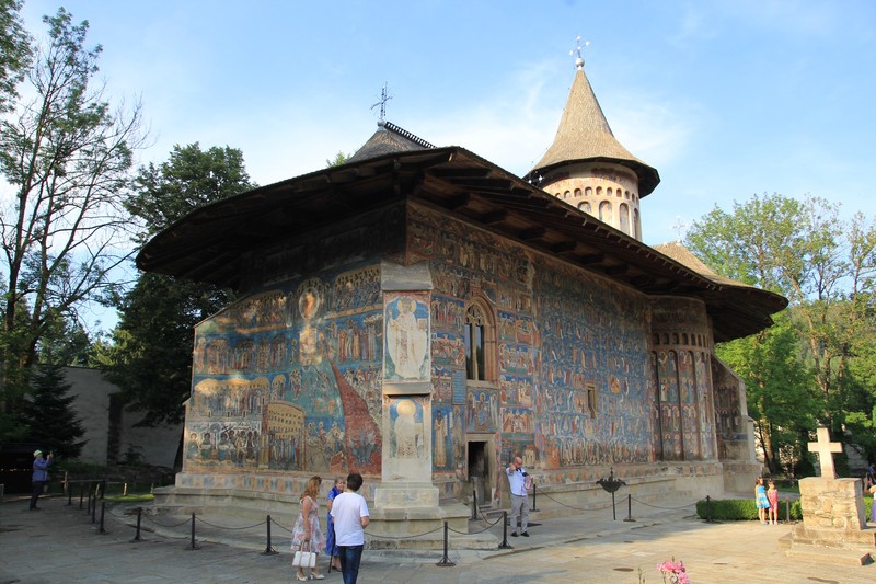 Voronet painted monastery